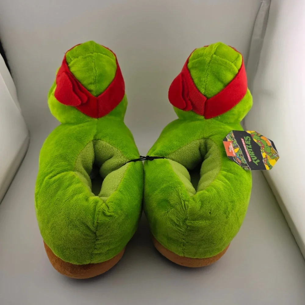 Teenage Mutant Ninja Turtles Raphael Plush‎ Slippers Kids Cosplay